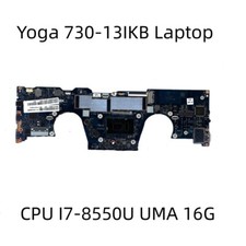Motherboard For Lenovo ideapad Yoga 730-13IKB CPU I7-8550U UMA 16G 5B20Q95856