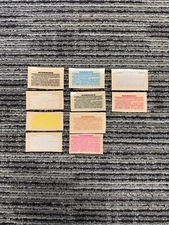 Warning Label For Football Helmet Decals Full Size