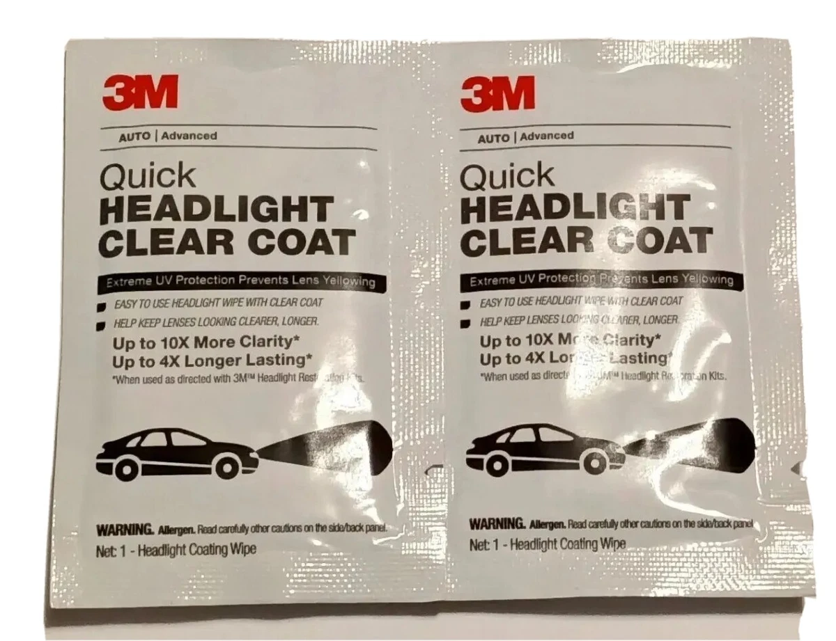 Headlight outlet clear coat