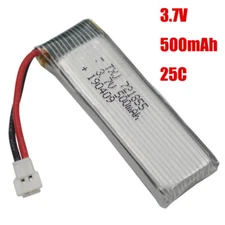 3.7V 500mAh 25C LiPo Battery 721855 For FLT H07 U815A U818A U819A LS 6036 Drone
