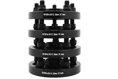 Wheel Adapters 5x100 & 5x112 - 5x112 Hub Centric VW Volkswagon Mercedes