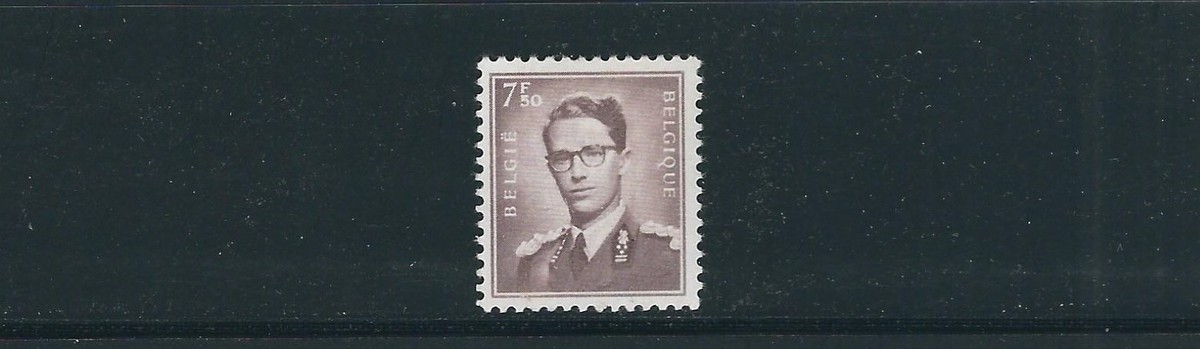 BELGIUM 1958 KING BAUDOUIN (Scott 463 7.50F) VF MNH | eBay