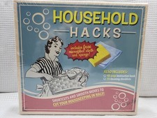 Household Hacks Box Kit Instruction Book & Cl...