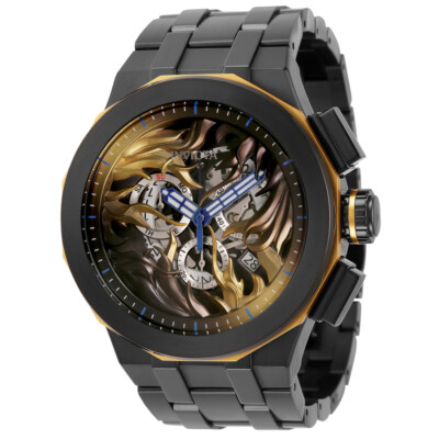Invicta Speedway Black Dial Black-plated  Men's Watch 34873