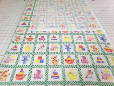 Toy pattern Fabric BLEND. Little Blocks. Lightweight. Approx 34x44. F25-264