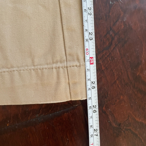 Old Navy Girl Tan Khaki Pants School Uniform Size 8 Medium, Adjustable Waistband - Picture 7 of 14