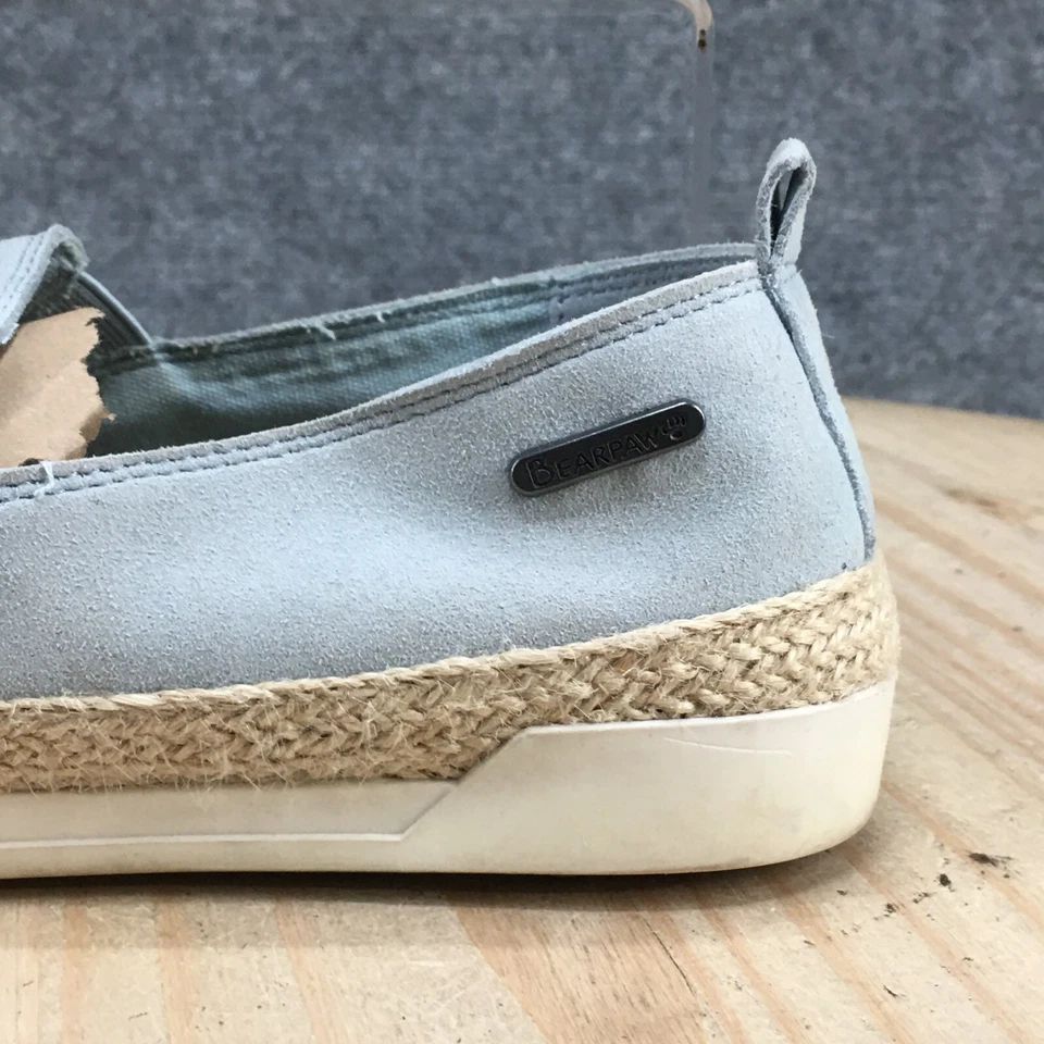 Bearpaw Shoes Womens 7 Jude Espadrille Blue Slip On Casual Comfort Low Top Flats - Image 4 of 4