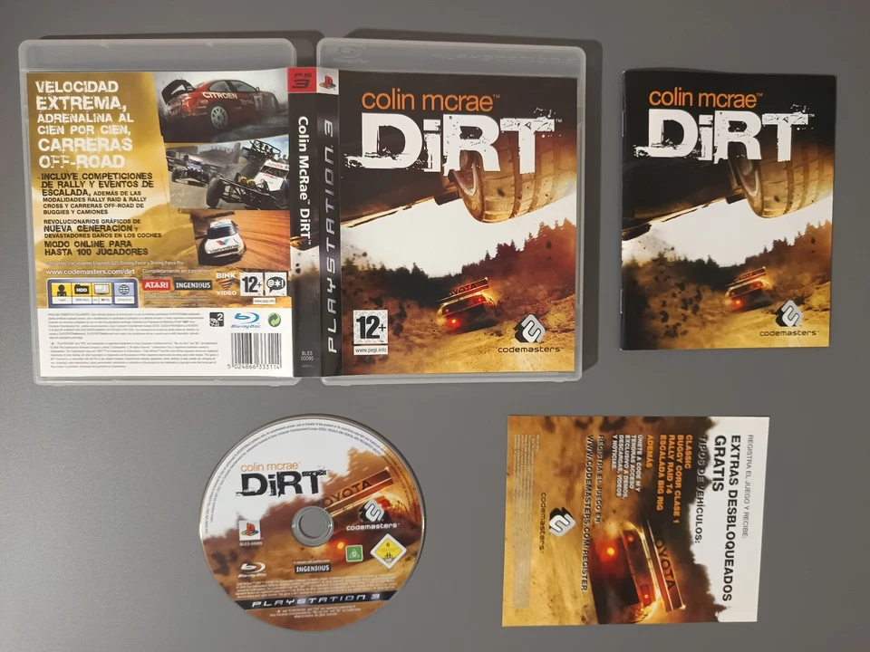 Colin McRae DiRT 1 | PlayStation3 PS3 | PAL España ES | Completo, foto 1 de 4