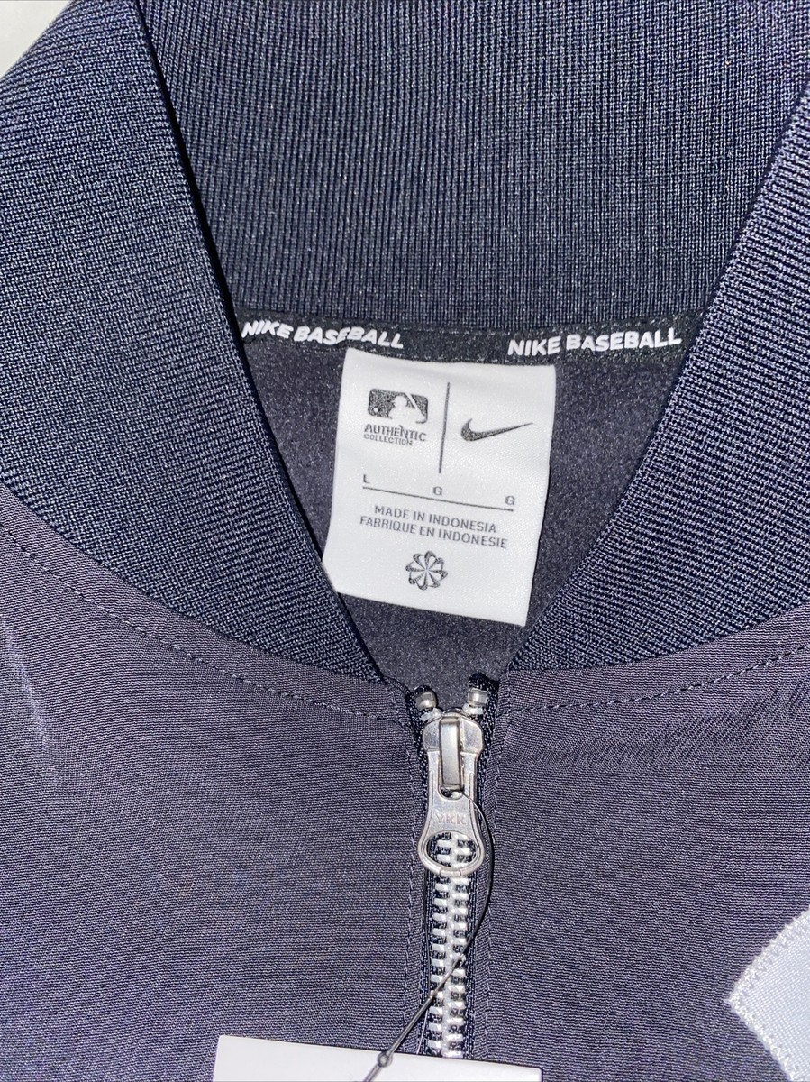 New York Yankees Nike Bomber Jacket Authentic Dugout Jacket Size Large