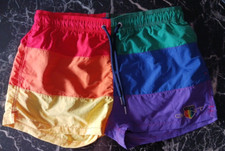 GANT PRIDE SWIM TRUNKS LARGE NWT