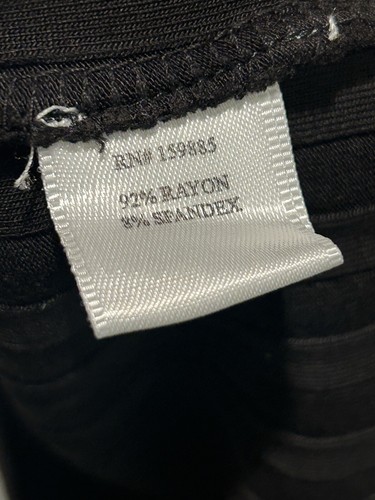 Revolve bobi Langarm schwarz geripptes Kleid kurz figurbetont LBD Gr. S Los Angeles - Bild 10 von 10