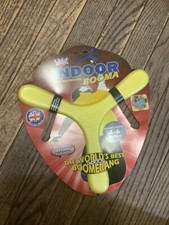 Wicked Indoor Booma yellow The World's Best Indoor Boomerang Foam Boomerang
