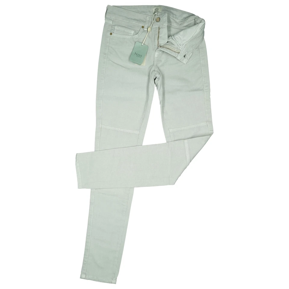 HOSS INTROPIA 34 L30 Jeans Hose Grau Damen Skinny low Rise Stretch Slim W25 NEU - Bild 2 von 4