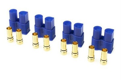 G-Force RC Steckverbinder EC-3 Goldkontakten Stecker 4 St / GF-1021-002