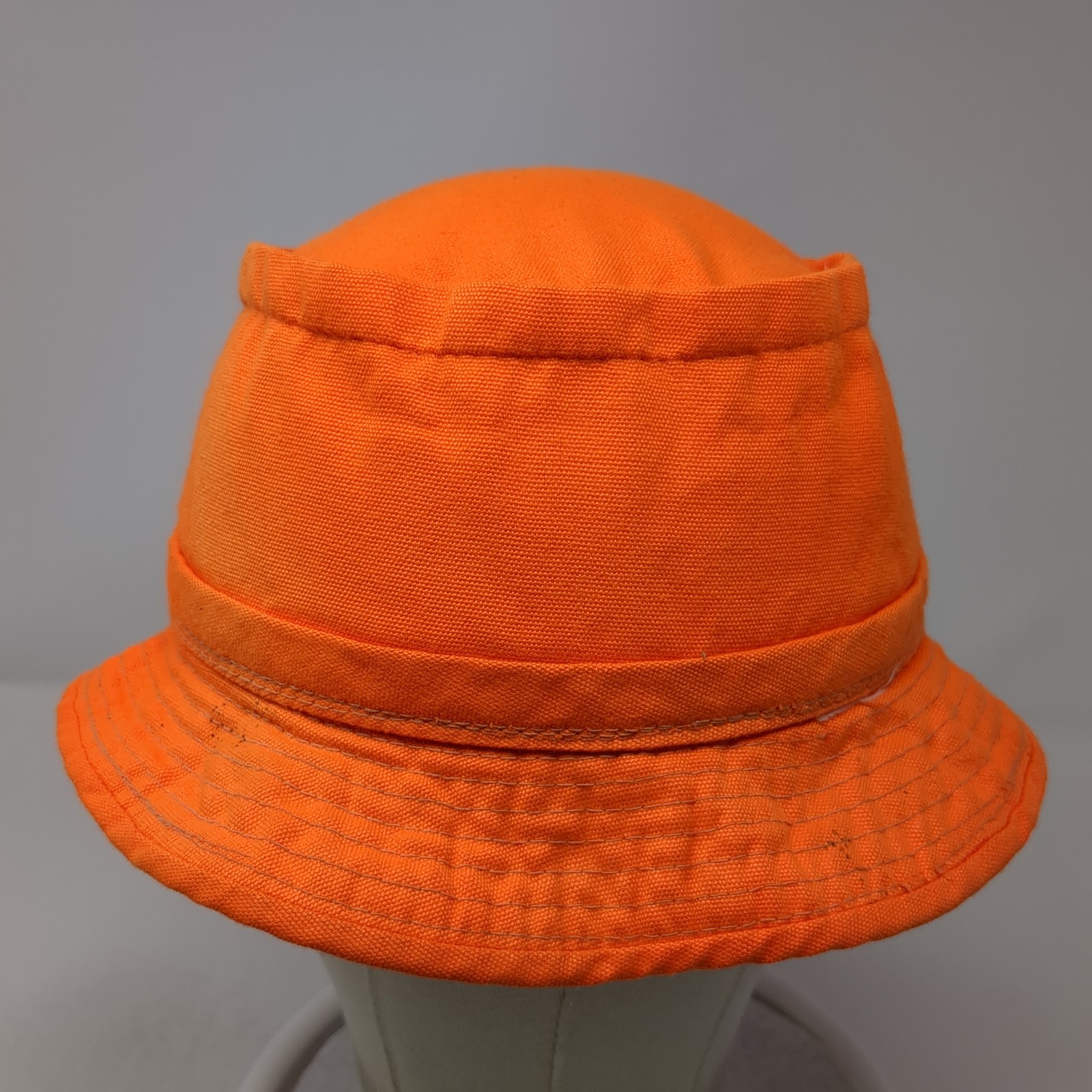 Unbranded Bucket Hat Medium Solid Orange Outdoor … - image 2