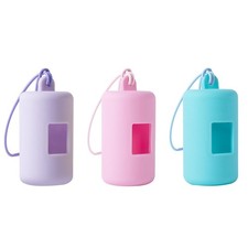 3Pack Dog Poop Bag Holder for Leash,Integrated Molding Soft Plastic Pet Waste...