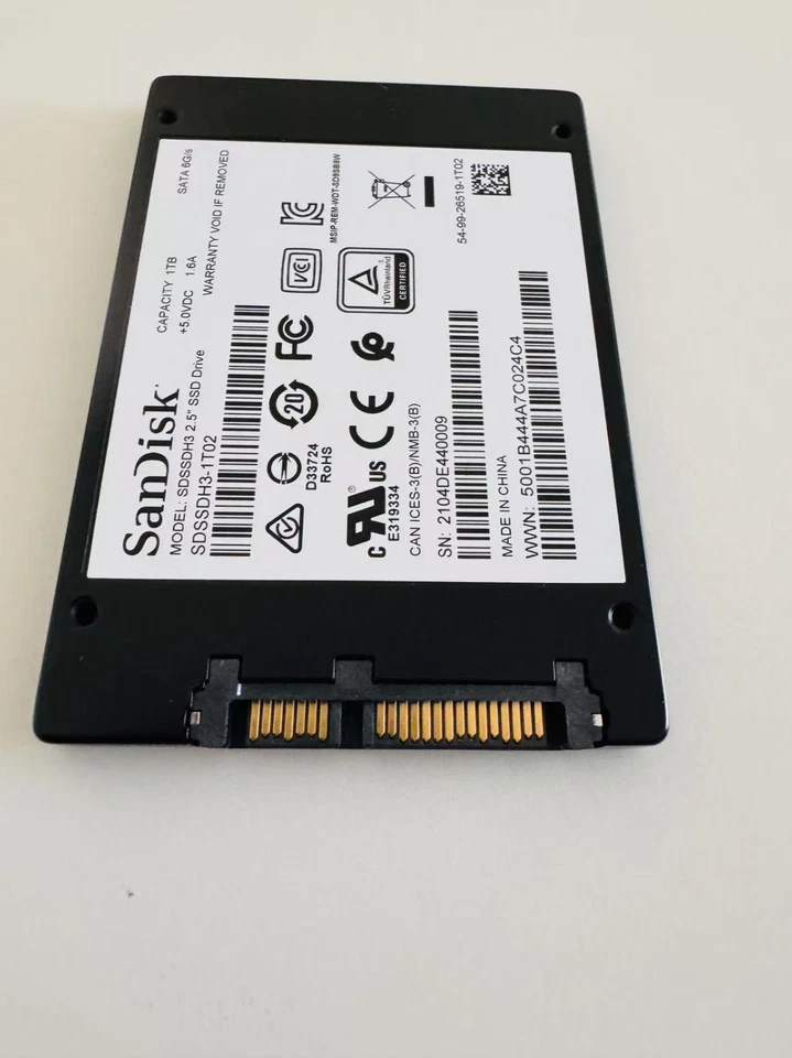 SANDISK ULTRA 3D NAND 1TB SSD SATA III 6 GB/S 2.5" /7 (SDSSDH3-1T02) - Image 3 of 4