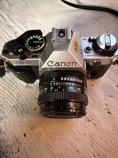 Canon AE-1 Program 35mm SLR Film Camera, works