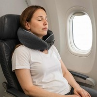 Reisekopfkissen FüR Den Nacken Dunkelgrau Viscoschaum Reisekissen FüR Den Hals N
