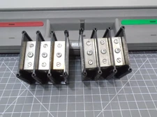 2 Lot Ferraz Shawmut PDB 63103 Power Distribution Block Terminal 3 P 600 V CU9AL