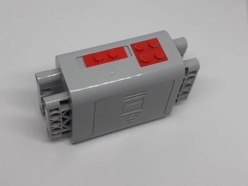 1x Lego® Technic Battery Box 54950 Technic Power Functions gris claro rojo - Imagen 2 de 2