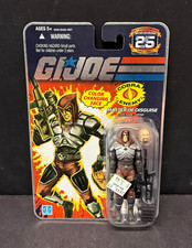 Zartan Master of Disguise G.I. JOE COBRA 25th Anniversary FOIL MOC