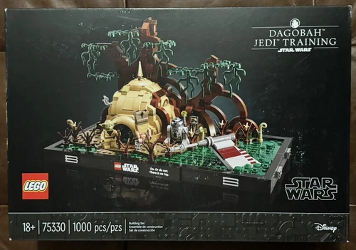LEGO Star Wars: Dagobah Jedi Training Diorama 75330 - Retired - New Sealed