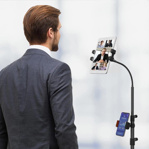 Tripod Stand for Ipad,Gooseneck 65-inch Floor Stand for Tablet,Floor Stand fo... - Picture 6 of 9