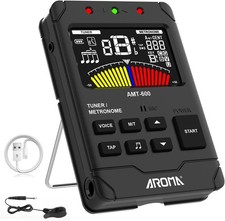 Digital Metronome Tuner Tone Generator 3 in 1 Rechargeable Voice Counting Tap