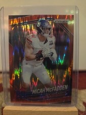 2025 Panini Prizm - Micah McFadden #95 Choice Gold Prizm /10