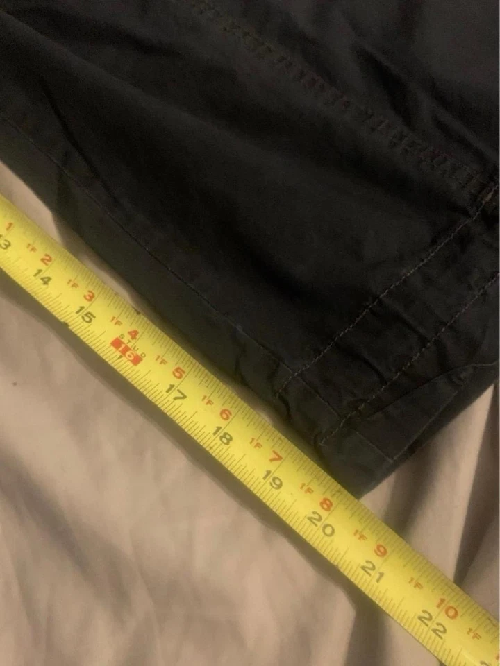 复古 2000 年代 Unionbay 黑色工装裤女式 15 码 — 第 4/4 张图片