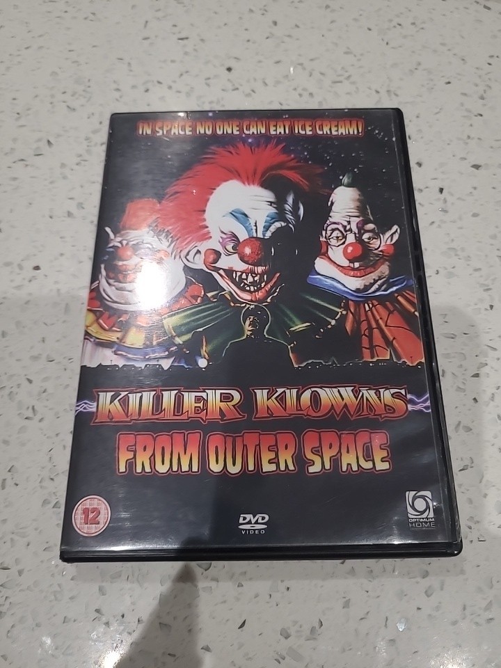 Killer Klowns From Outer Space DVD (region 2, cert 12)