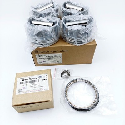 Engine Piston & Piston Ring Set Fit for 2015-2019 Hyundai Sonata 2.0L Turbo