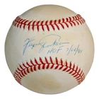 Fergie Jenkins & George Bell Signed Official Major League Baseball Cubs PSA/DNA