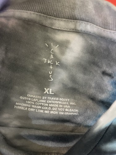 Camisa Tie Dye Travis Scott Cactus Jack Astroworld Festival Merch 2019 Talla XL - Imagen 3 de 3