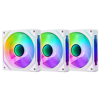 3PACK ARGB & PWM RGB 120mm Desktop PC Computer Case CPU Quiet Prism Cooling Fan