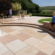 SANDSTONE PAVING MARSHALLS SAWN VERSURO 1010X760X22MM