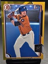 2015 Bowman Draft #29 Anthony Hermelyn Gold #/50