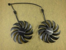 Pair Fans Cooler Fan For Gigabyte RX570 580 470 480 GTX1060 1070 T129215SU 88mm