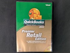 QuickBooks Premier Retail Edition 2004 Financial Software Windows 98 2000 XP ...