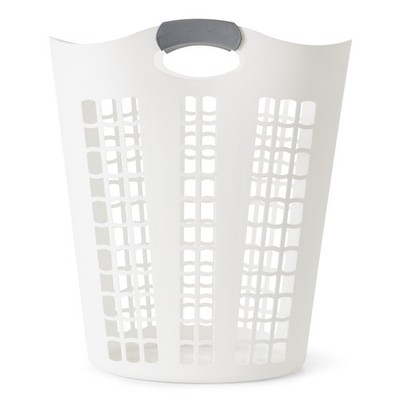 Gracious Living Easy Carry Flex 87 L Plastic Clothes Laundry Hamper (Open Box)