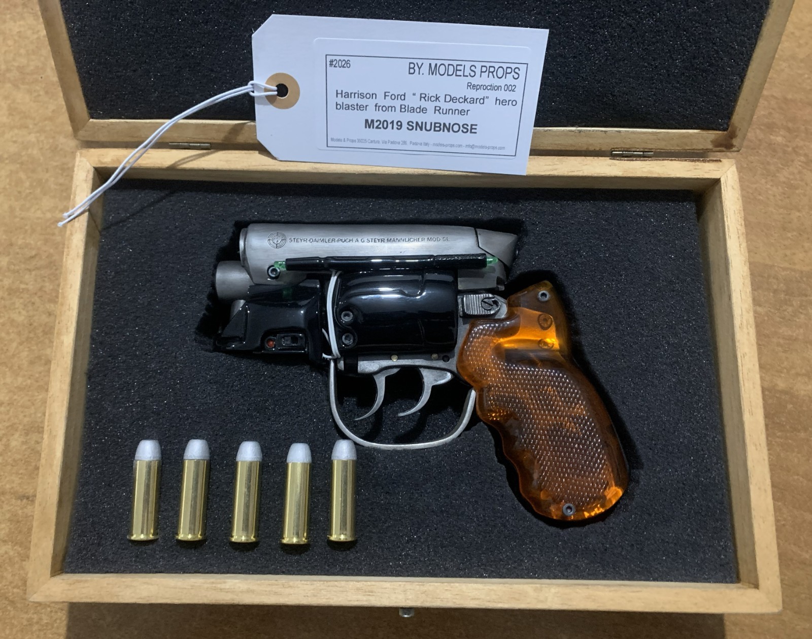 BLADE RUNNER M2019 SNUBNOSE  ALL  METAL!!