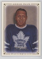 2008-09 Upper Deck Masterpieces Turk Broda #36 HOF 0ot5