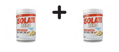 2 x Per4m Whey Isolate Zero (900g) White Chocolate Hazelnut (55,53 EUR/kg)