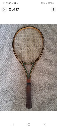 Rare Vintage Classic Prince Woodie Tennis Racket Maple Ash & Graphite. Free P&P. - Picture 2 of 17