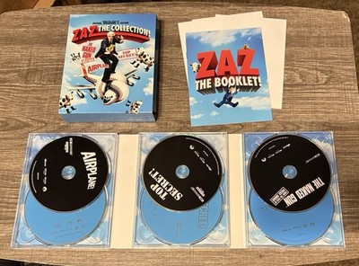 ZAZ: The Collection! 4K UHD + Blu-Ray The Naked Gun Airplane Top Secret! OOP