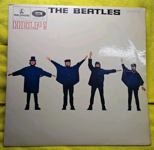 The Beatles - Help! 12" Vinyl LP 1965 Parlophone original 2nd Pressing. VG+
