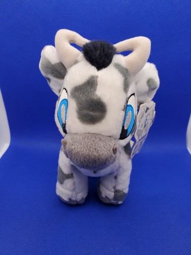 Neopets Spotted Kau Plush Black White Cow Toy 6" 2003 Limited Too New with Tags - Picture 2 of 8