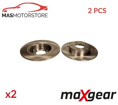 BREMSSCHEIBEN SATZ PAAR HINTEN MAXGEAR 19-3568 2PCS A NEU OE QUALITÄT