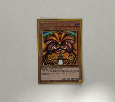 Yu-Gi-Oh! Exodia the Forbidden One MGED-EN005 1st NM - MISPRINT NO HOLO - READ